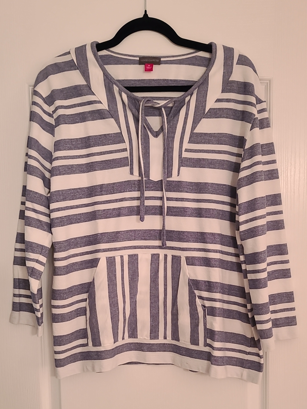 Vince Camuto Striped Top Size XL